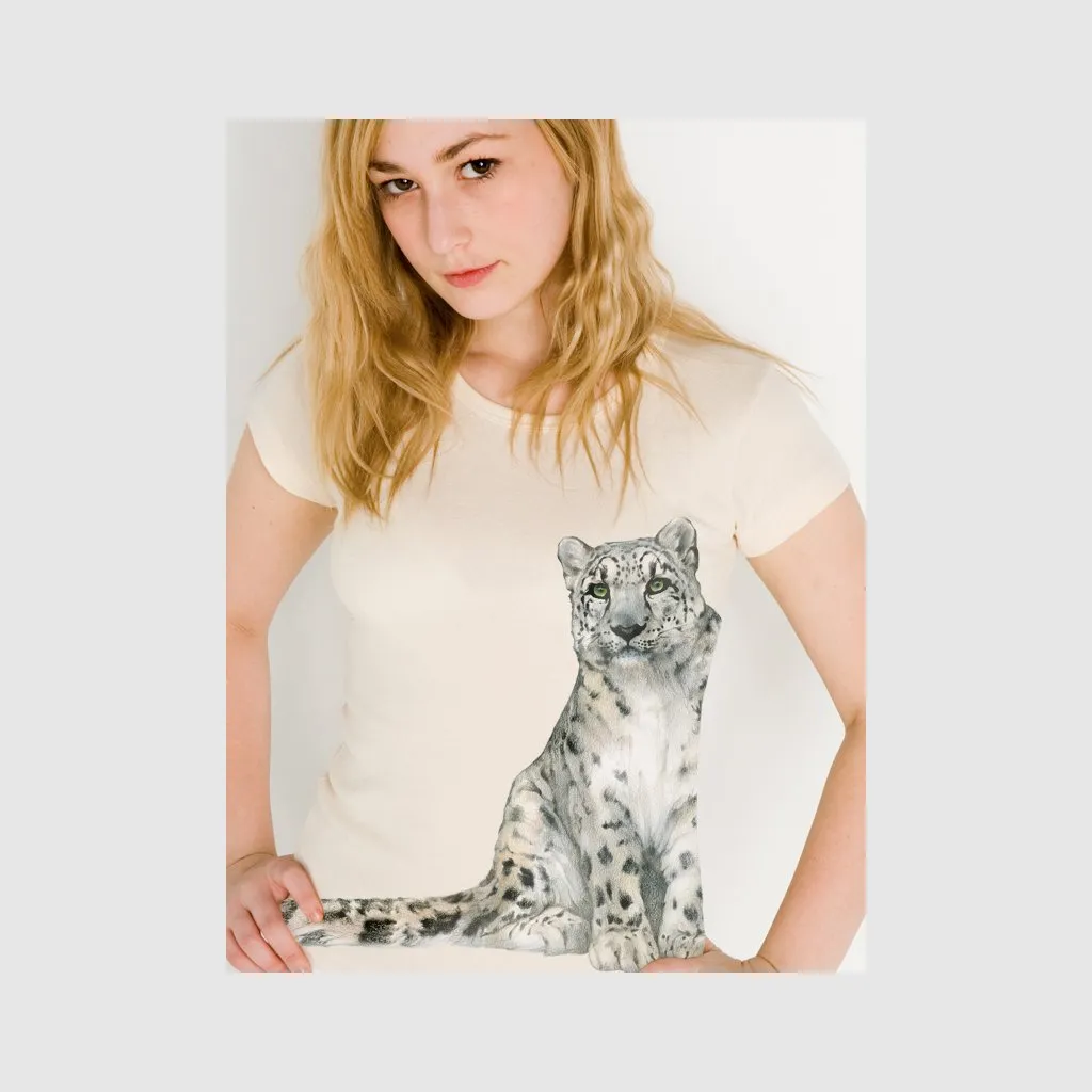 [466-T] Snow Leopard1 Tee