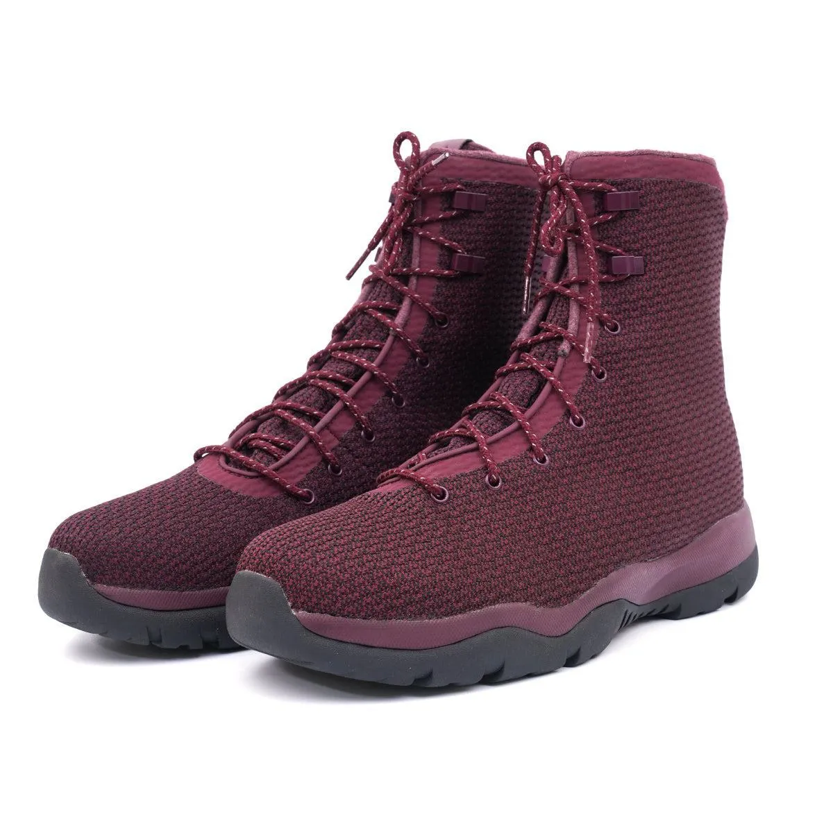 Air Jordan Future Hiking Boots Fabric Burgundy Colour For Men