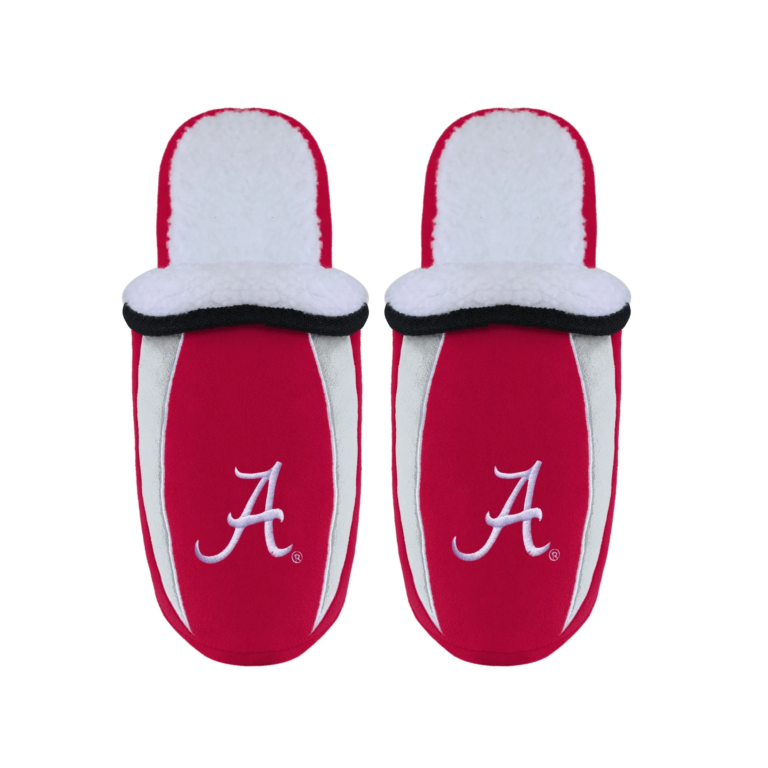 Alabama Crimson Tide NCAA Mens Sherpa Slide Slippers