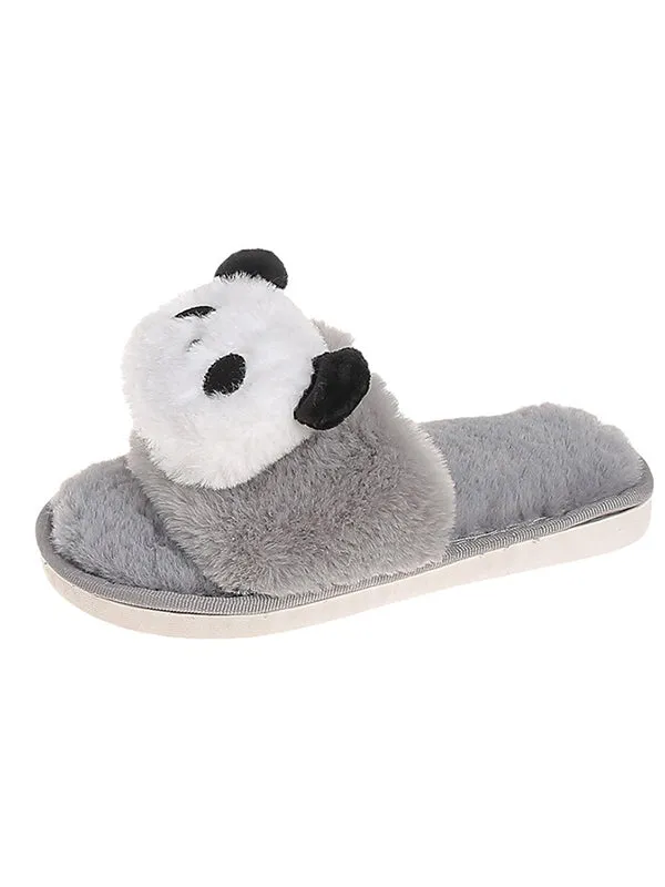 Animal Shape Open Toe Slippers