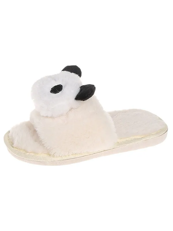 Animal Shape Open Toe Slippers