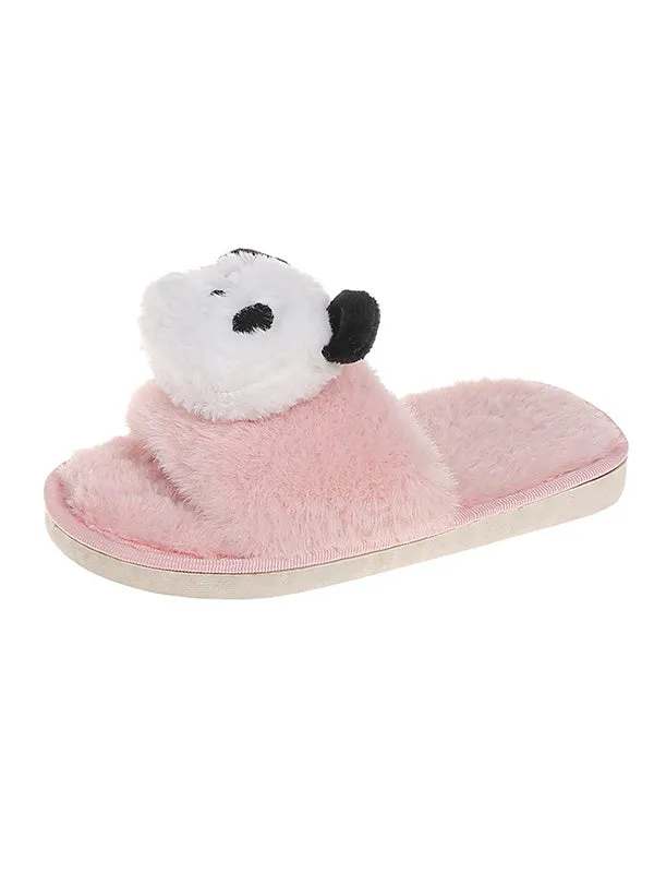 Animal Shape Open Toe Slippers