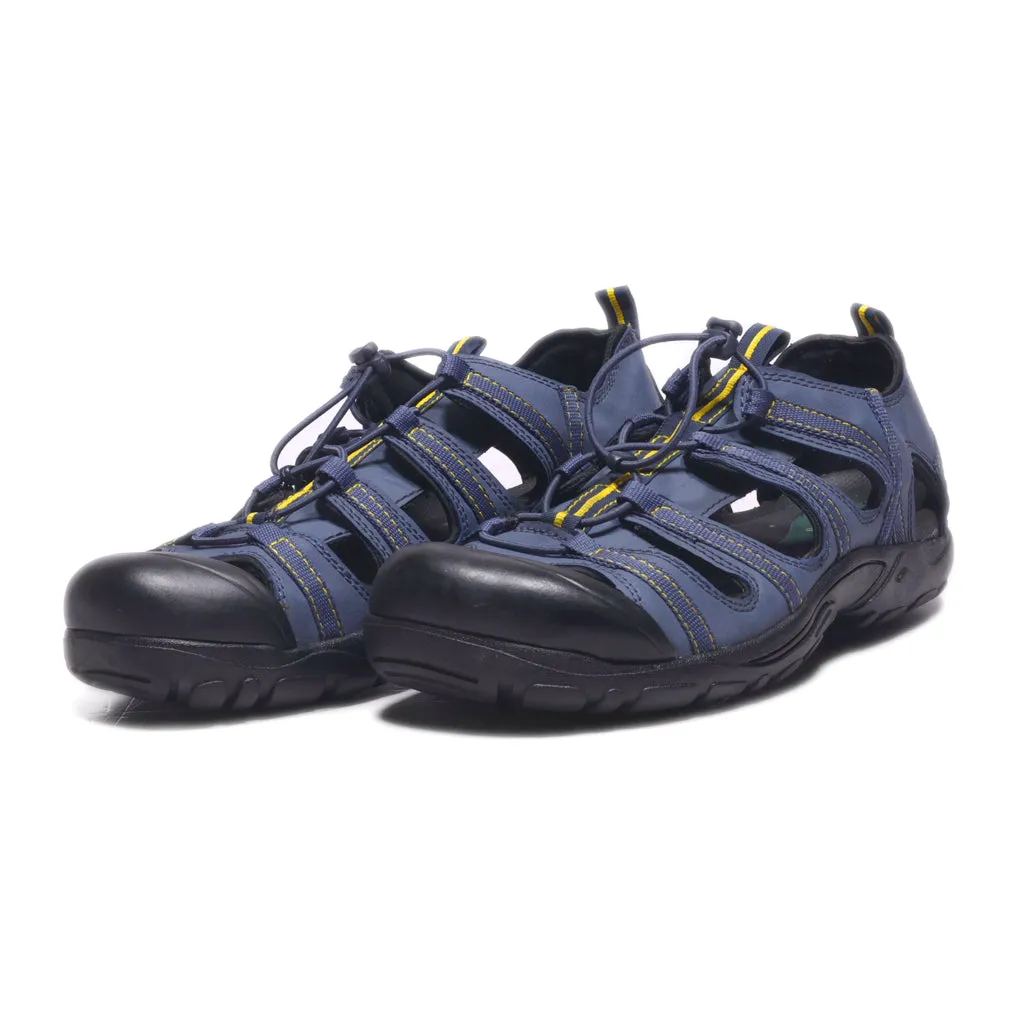 Bass Casual Sandals Fabric Blue Colour For Men