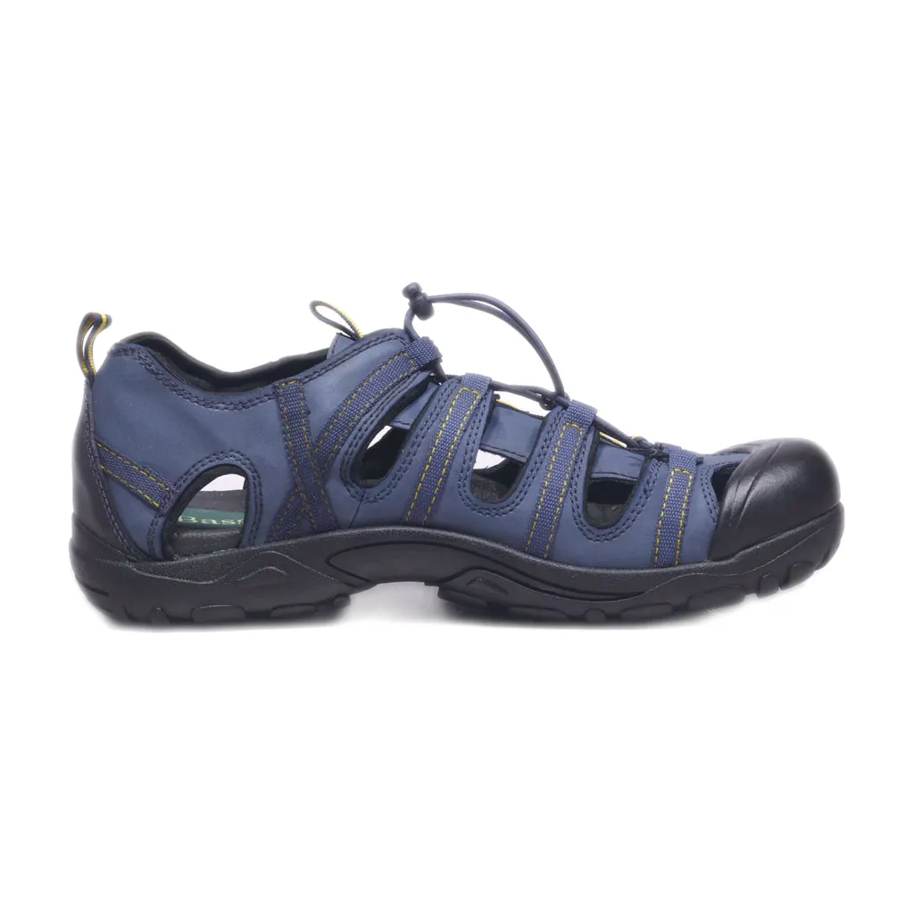 Bass Casual Sandals Fabric Blue Colour For Men