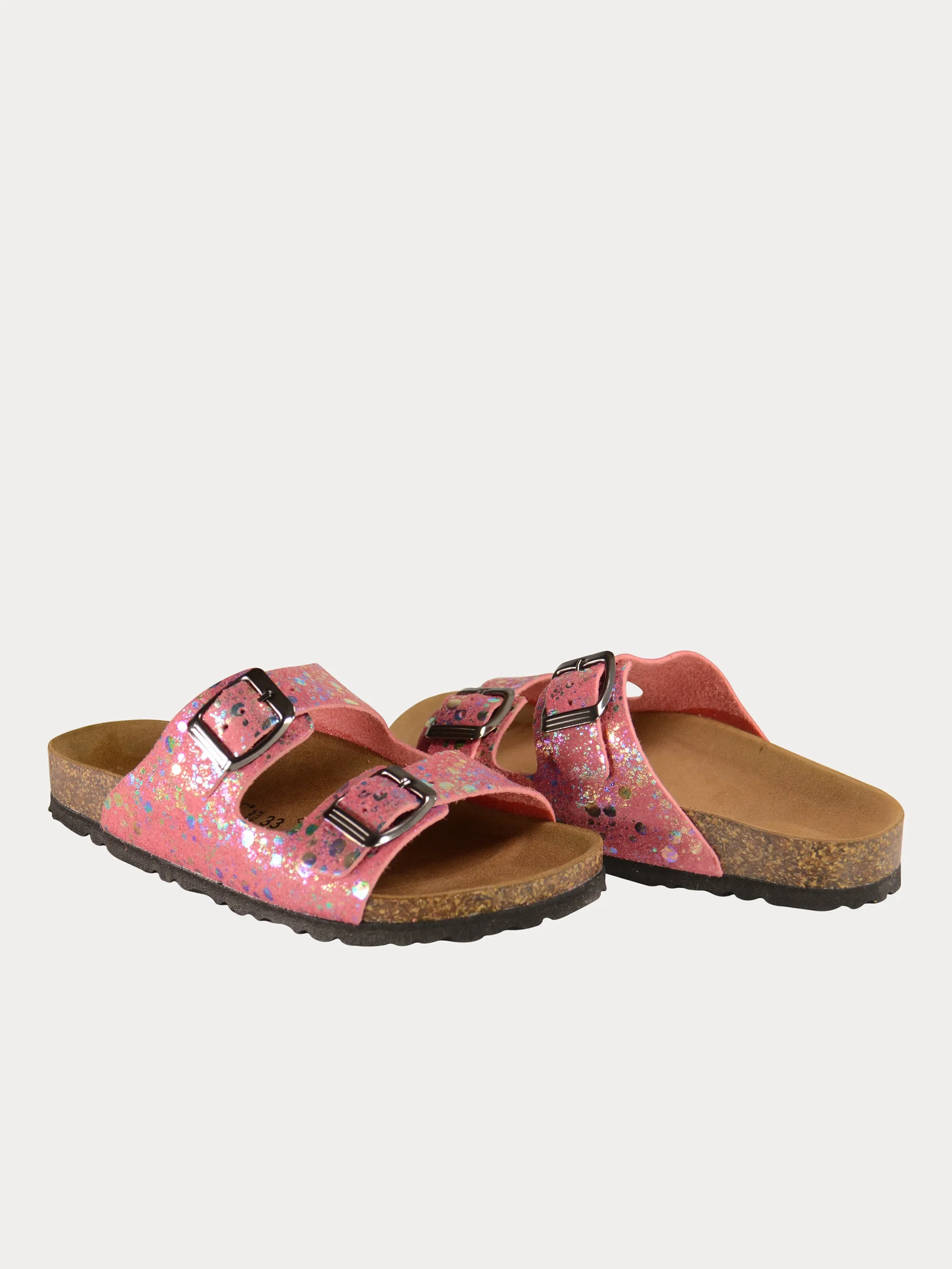 Biochic Girls Dual Strap Flat Sandals