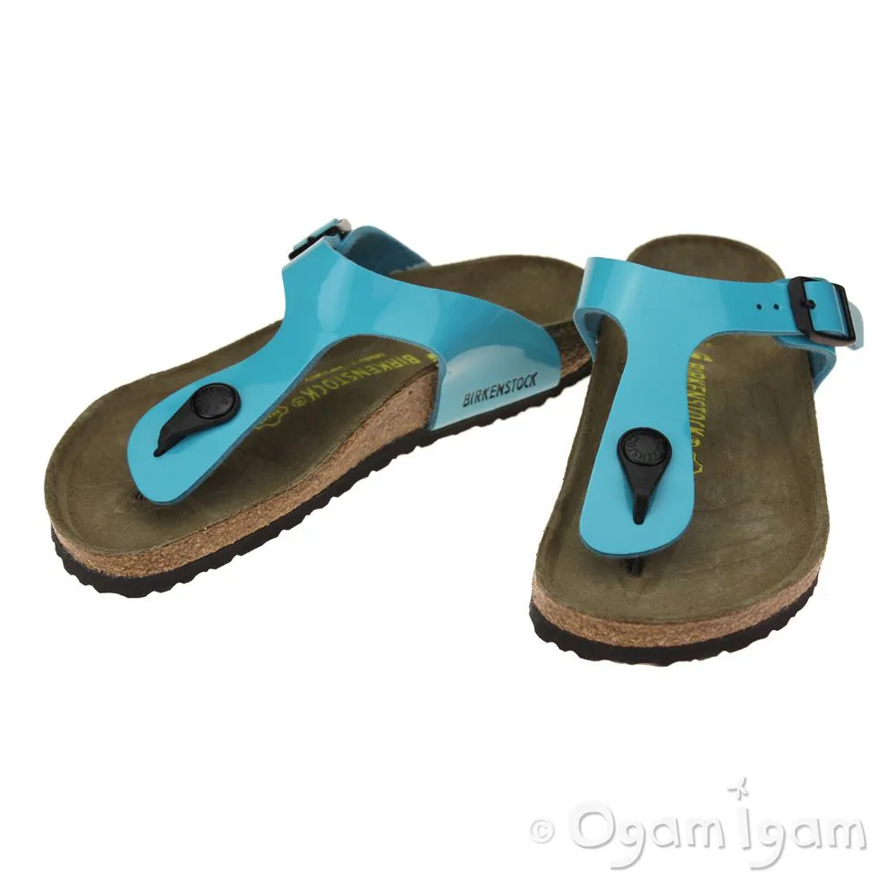 Birkenstock Gizeh Kids Girls Blue Sandal