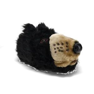 Black Bear Slippers