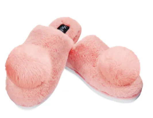 Blush Gloria Plush Slippers