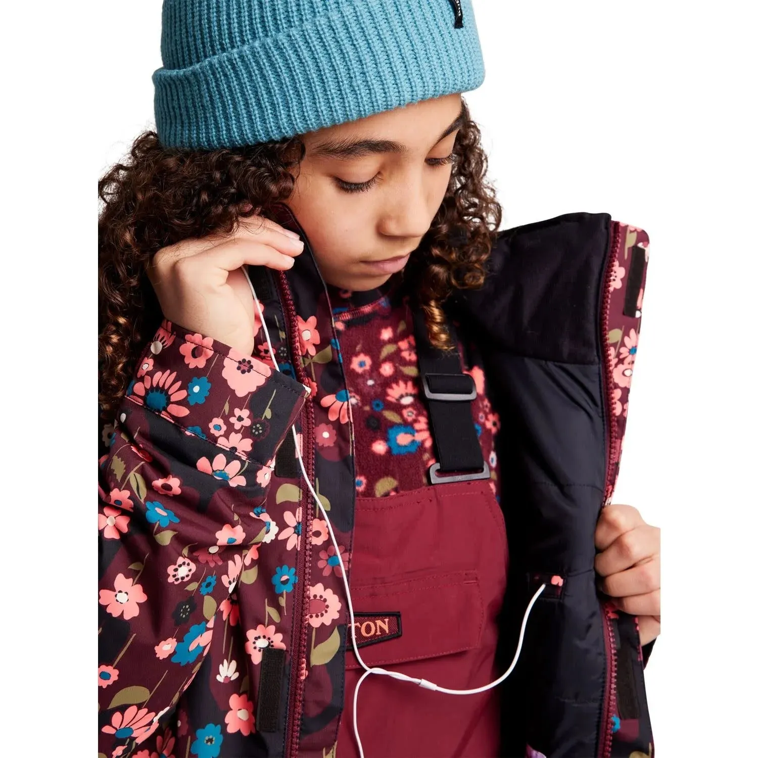 Burton Girls Elodie Snowboard Jacket-Flower