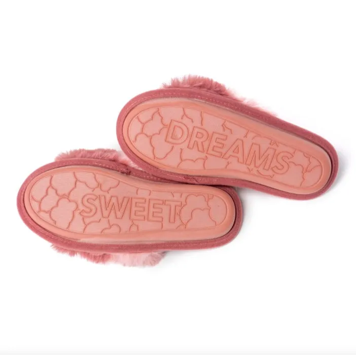 Cotton Candy Puff Slippers