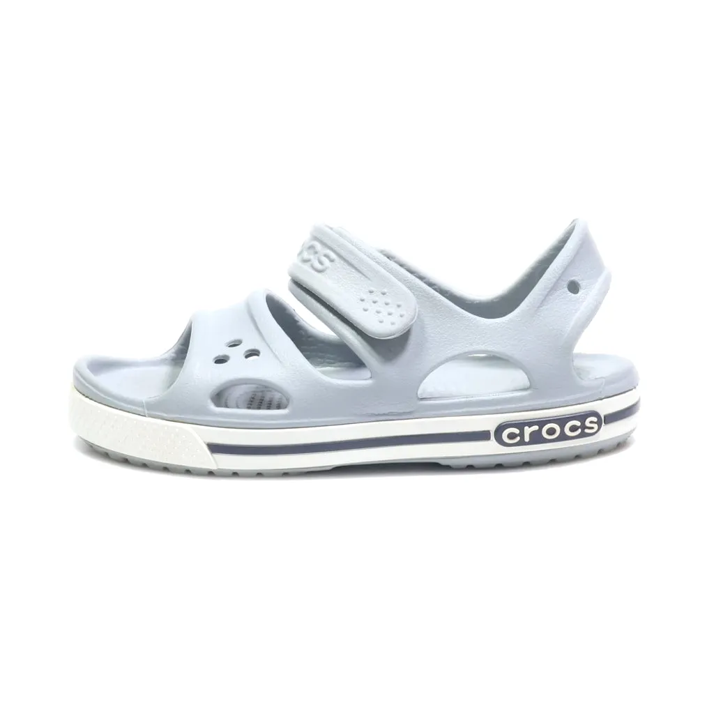 Crocs Crocband Flat Sandals Eva Grey Colour For Kids