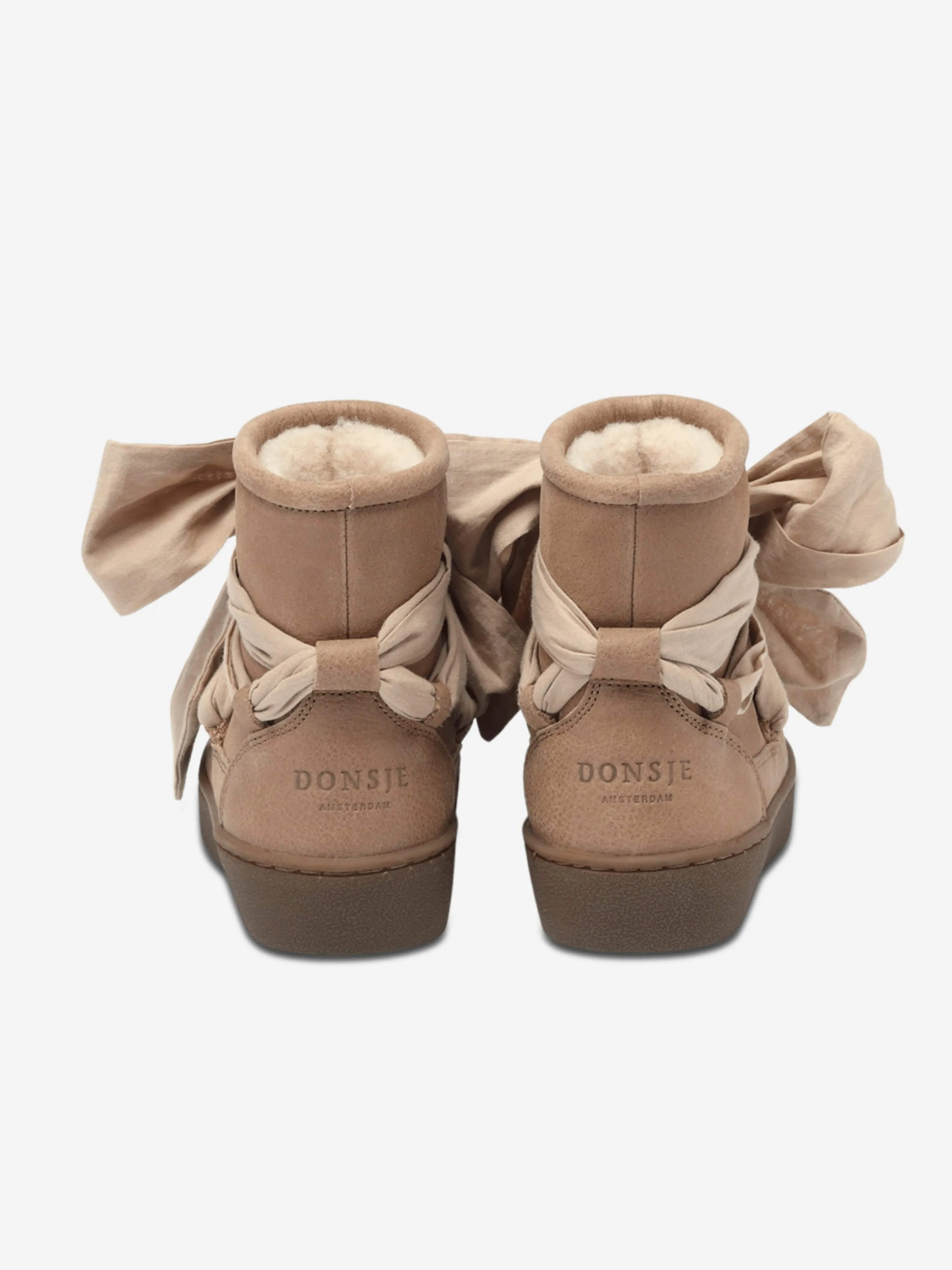 Donsje Girls Ganza Boots in Brown