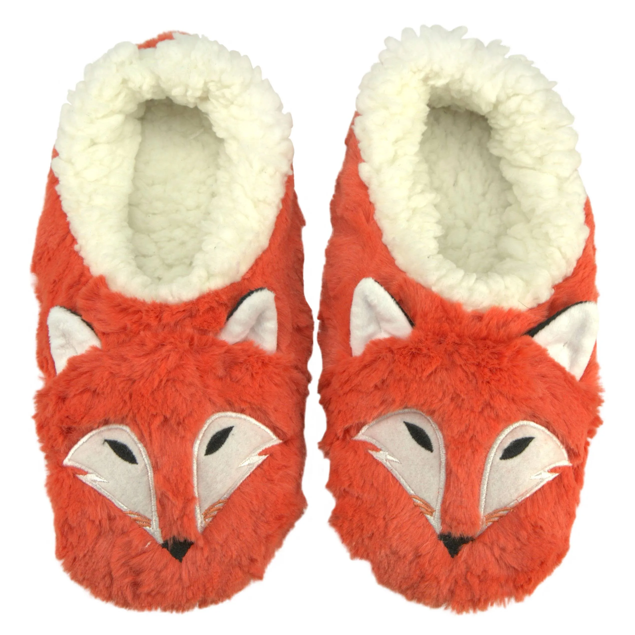 Foxy | Women's Funny Fluffy Animal House Cute Slippers