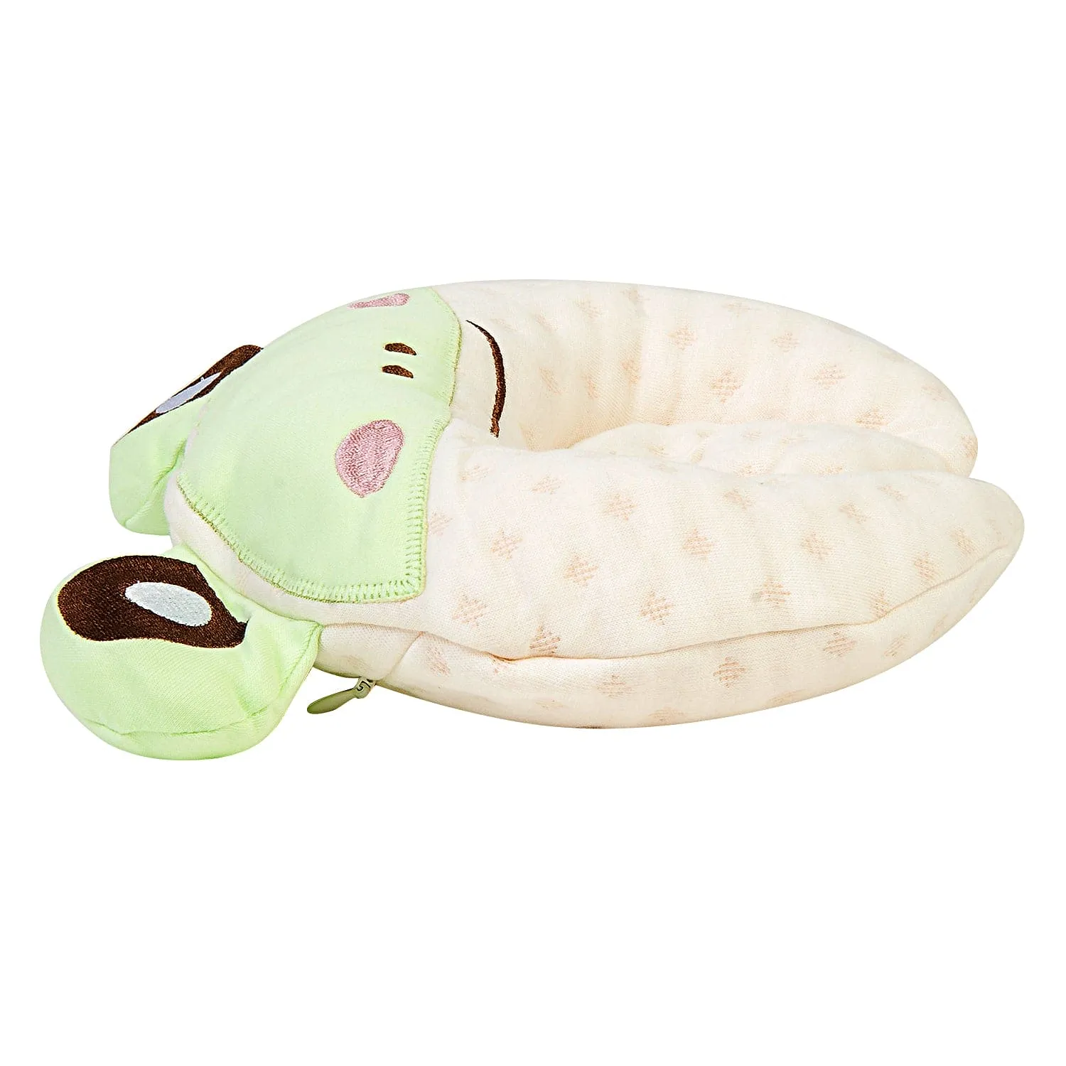 Funny Frog Green Memory Pillow