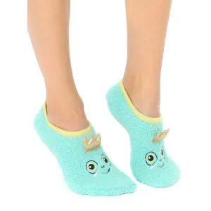 Fuzzy Frog Slippers