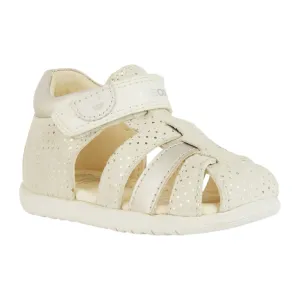 Geox Baby Girl Macchia Silver Sandals