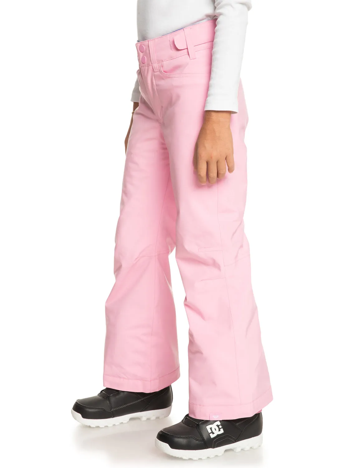 Girls 4-16 Backyard Technical Snow Pants - Pink Frosting