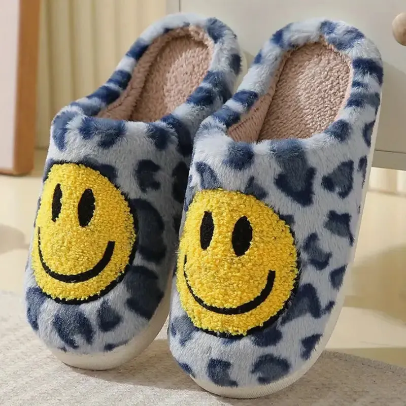 Graphic Plush Slippers