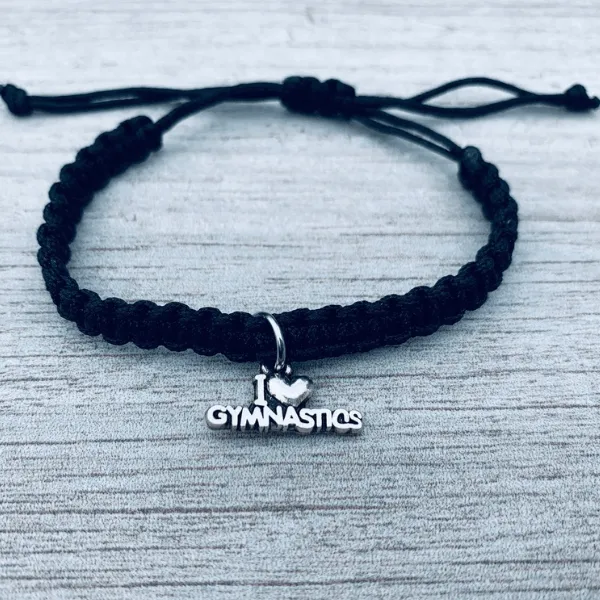 Gymnastics Adjustable Rope Bracelet