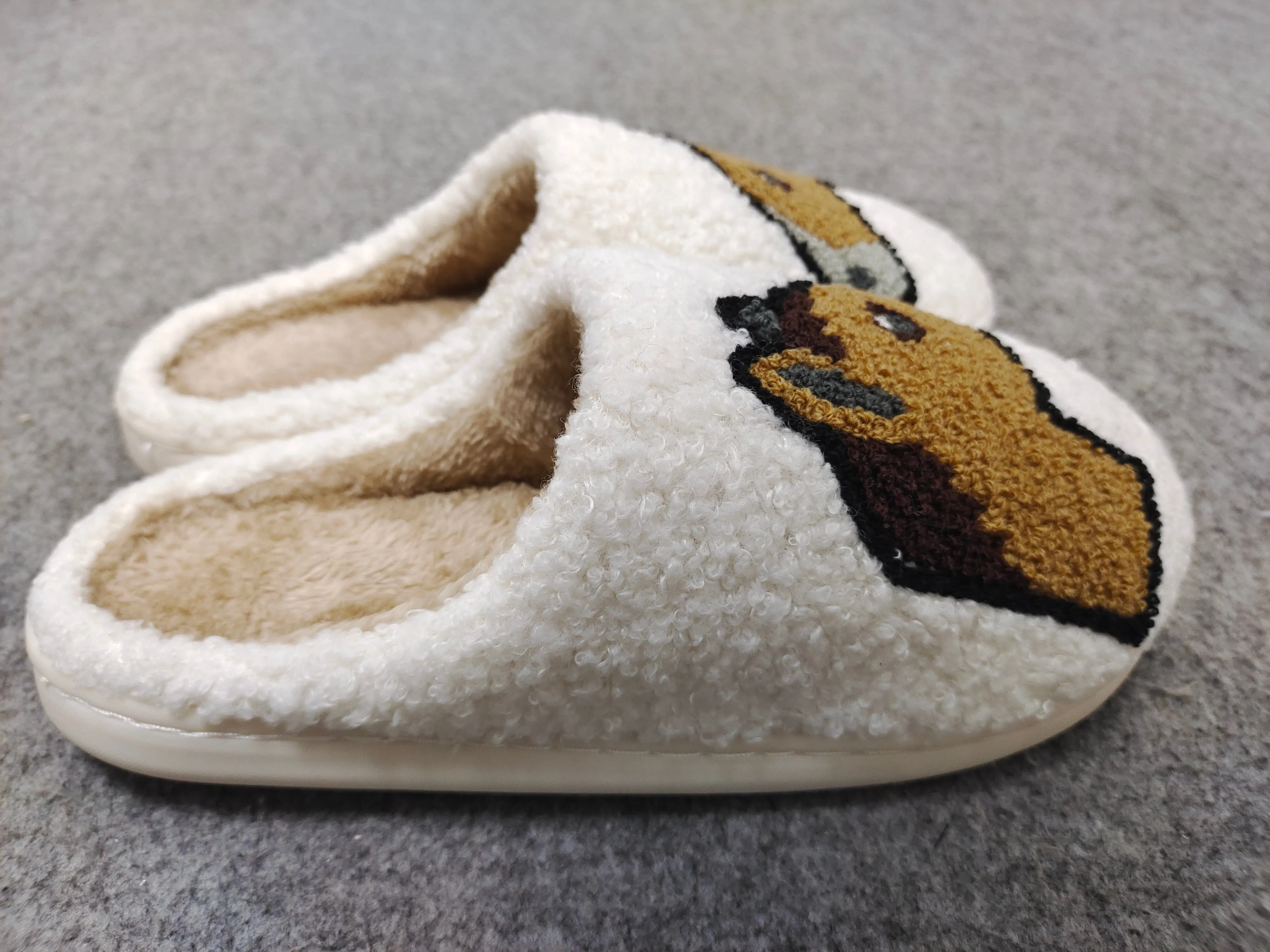 Horse Head Emoji Slippers