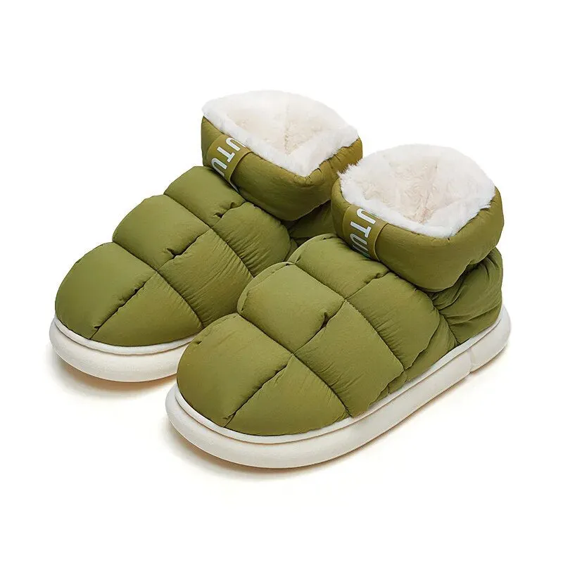 Non-slip Winter Warm Plush Outdoor Snow Boots