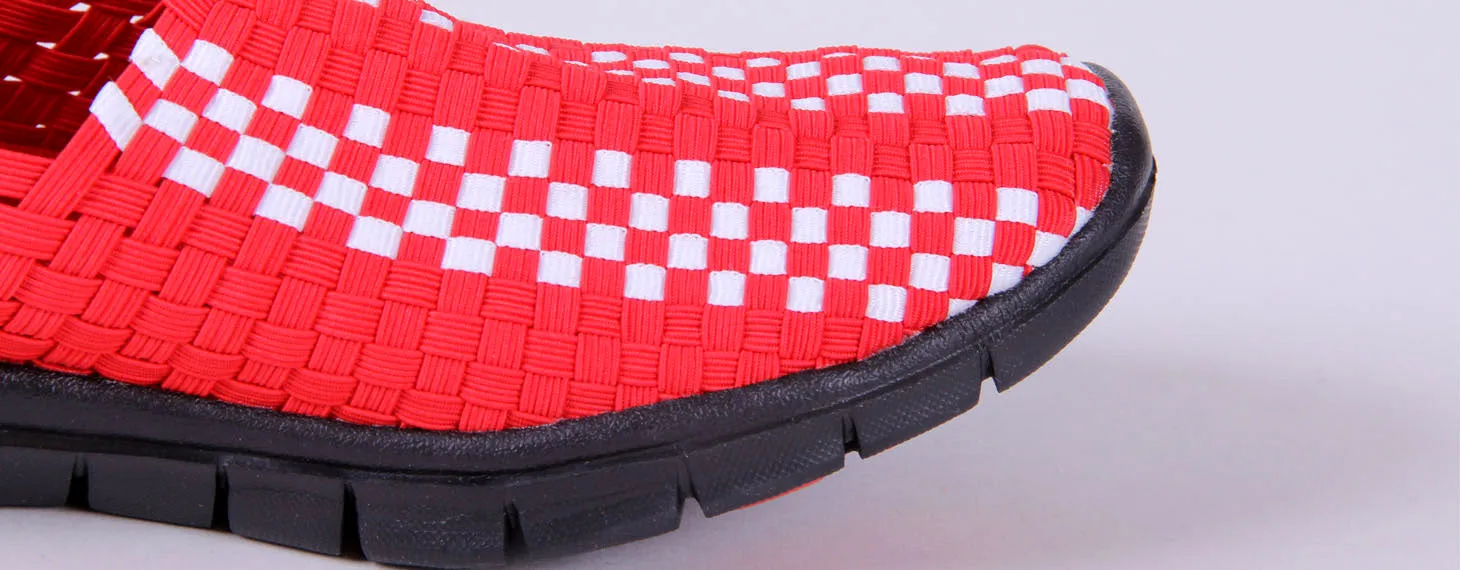 North Carolina State Wolfpack Woven Colors Comfy Slip On Shoes