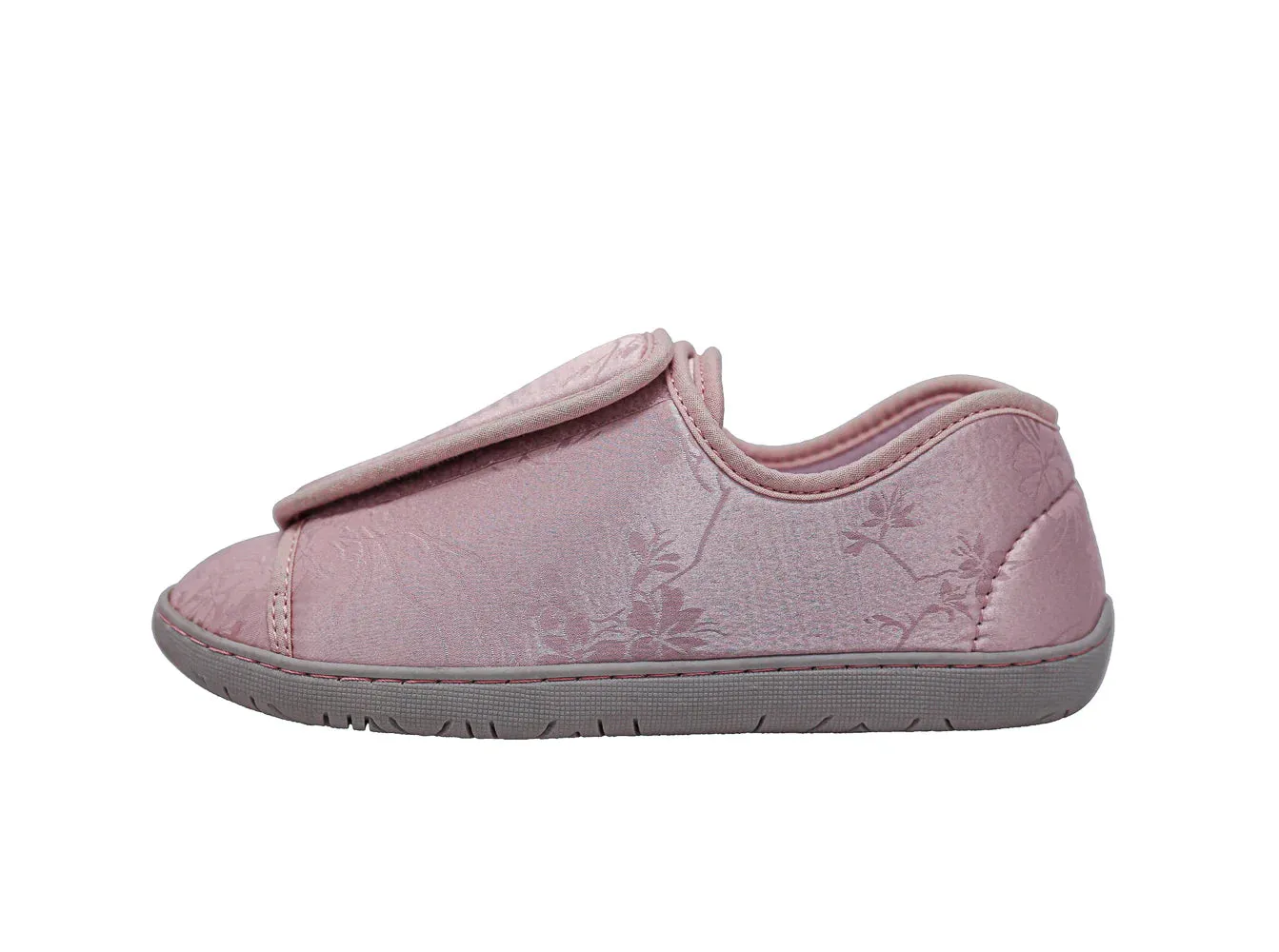 Nurse 2 Dusty Rose Satin Women's Slipper