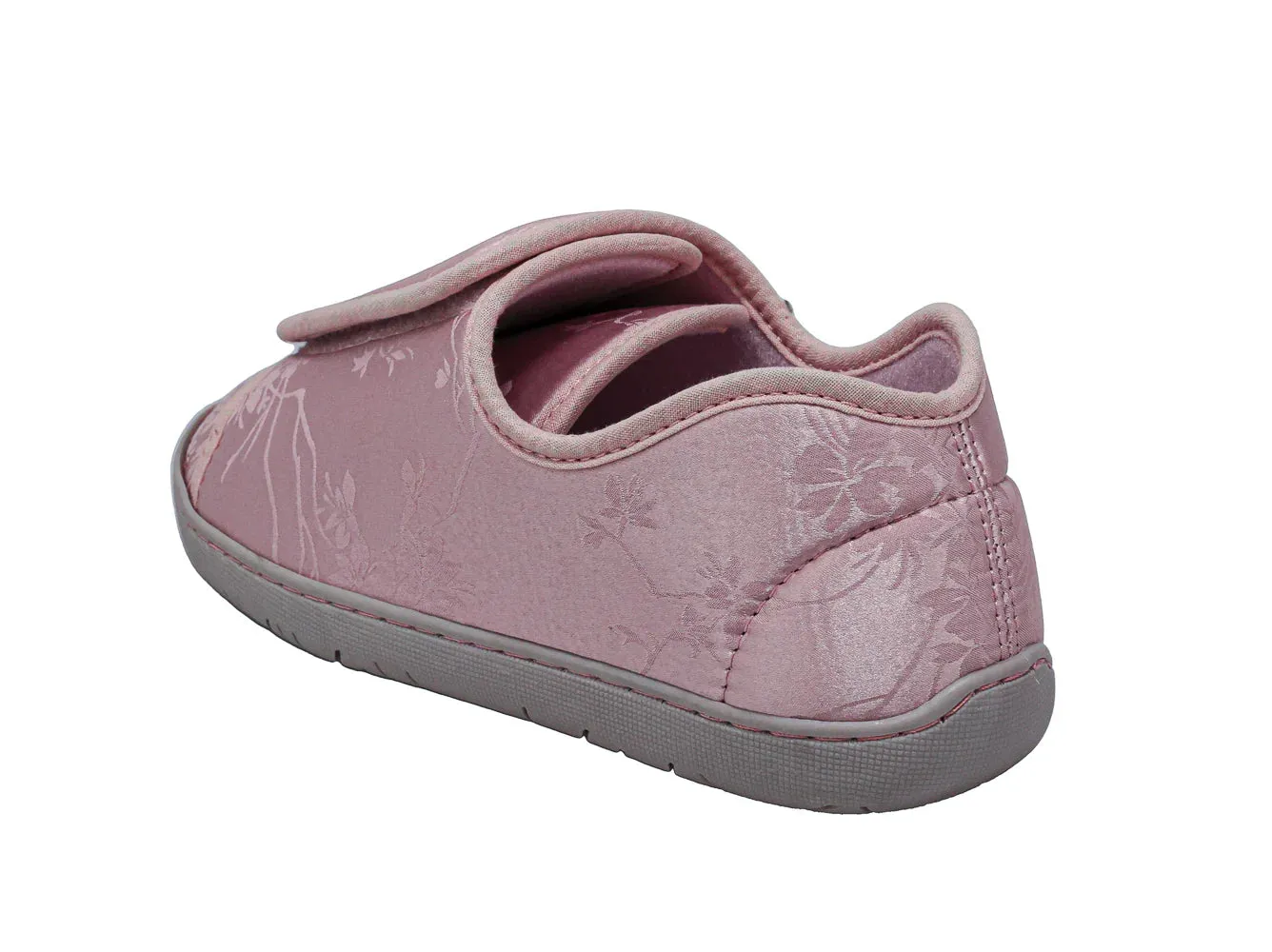 Nurse 2 Dusty Rose Satin Women's Slipper