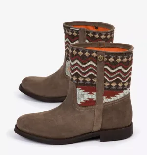 Penelope Chilvers Taupe Cordillera Suede Boot