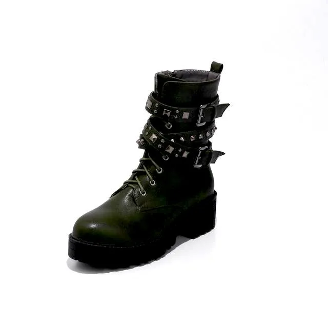 Platform Girls Footwear Winter Martin Boots