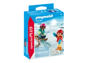 Playmobil 70250 Special Plus Children With Sleigh