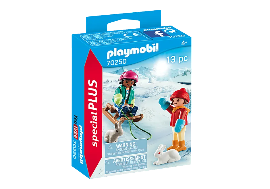 Playmobil 70250 Special Plus Children With Sleigh