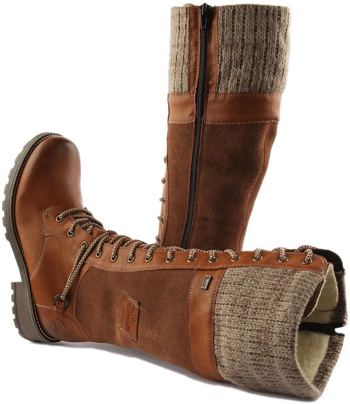 Rieker Z0442 In Brown For Women