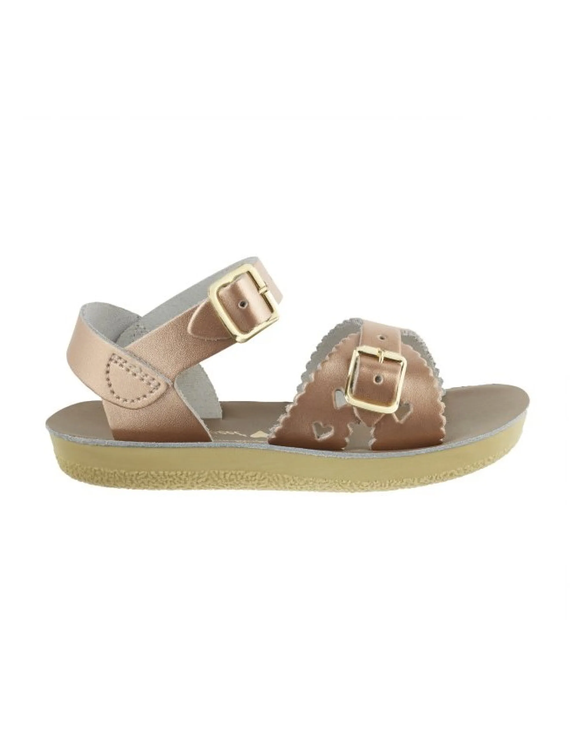 Saltwater Sweetheart Sandal Youth Rose Gold