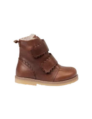 Scallop Winter Boot - Hazelnut