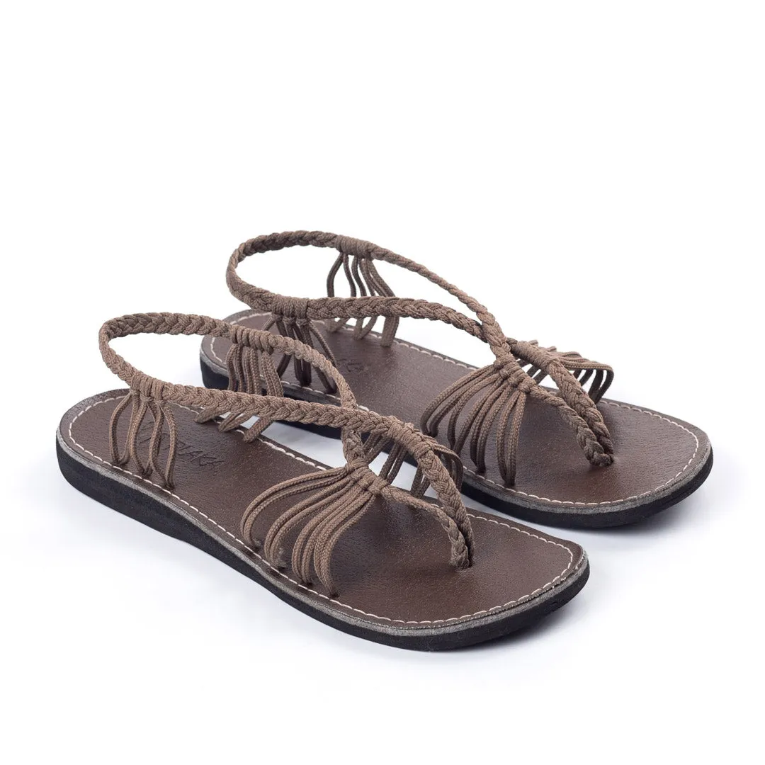 Seashell Summer Sandals for Women | Taupe