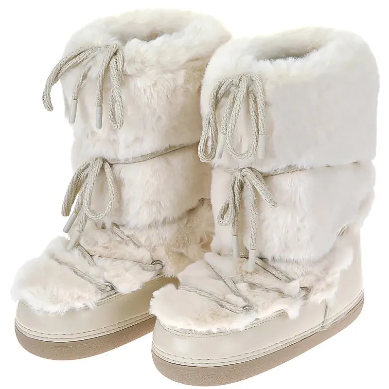 Snow Boot -  Luxury furry