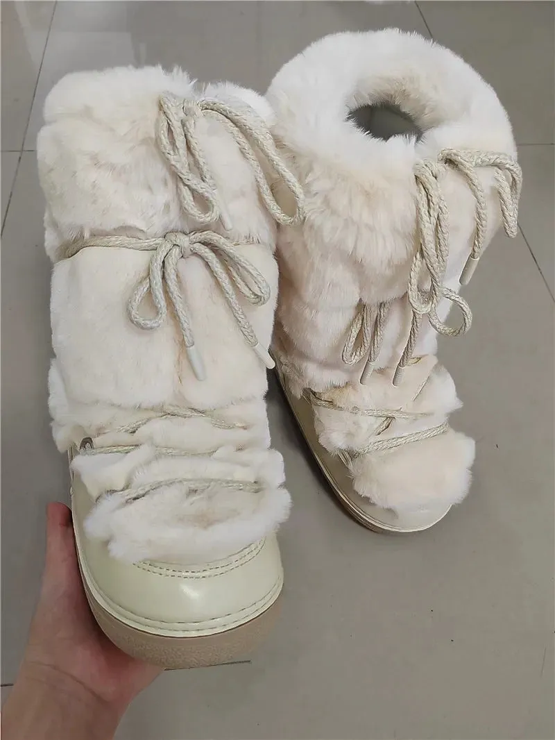 Snow Boot -  Luxury furry