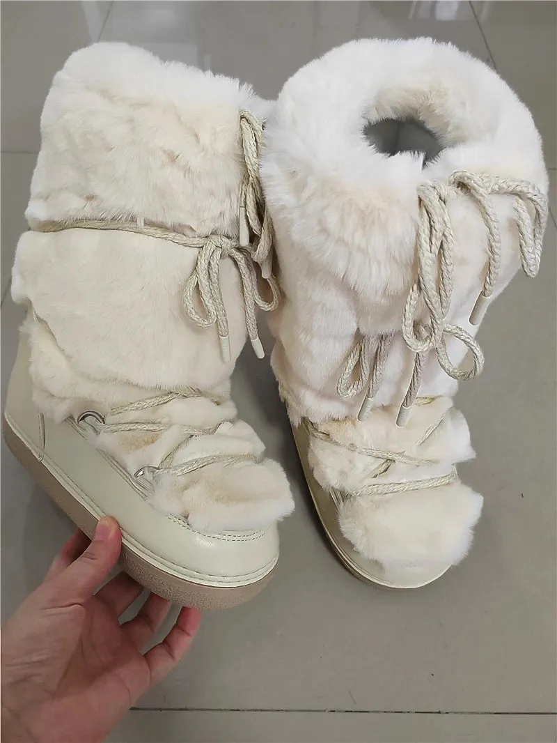 Snow Boot -  Luxury furry