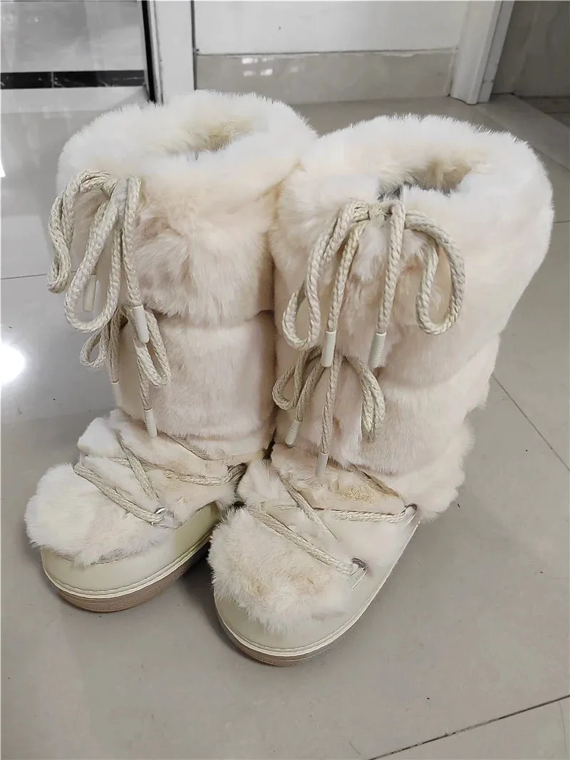 Snow Boot -  Luxury furry