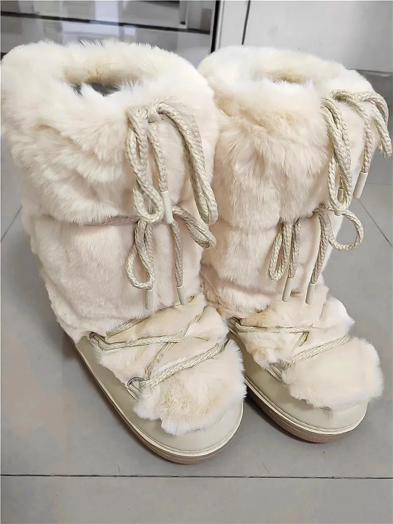 Snow Boot -  Luxury furry