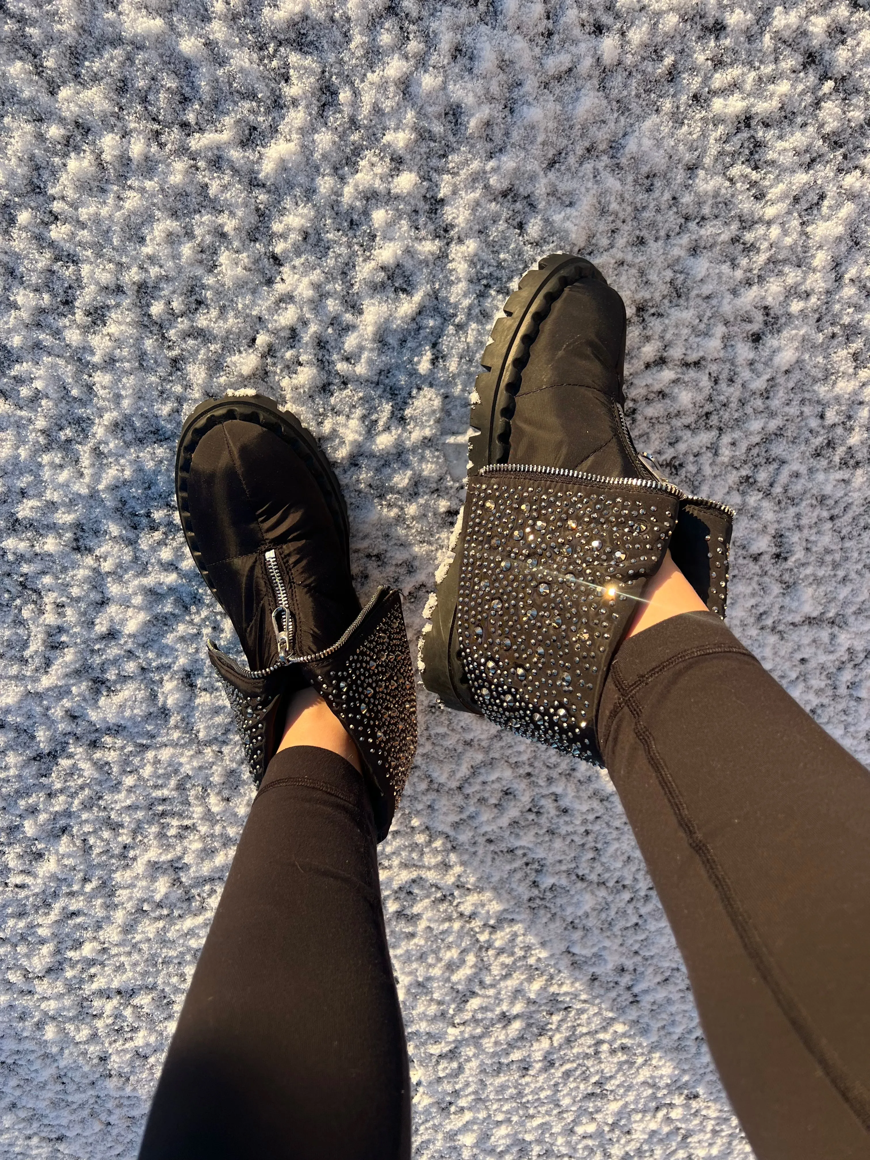 Stud ankle boots