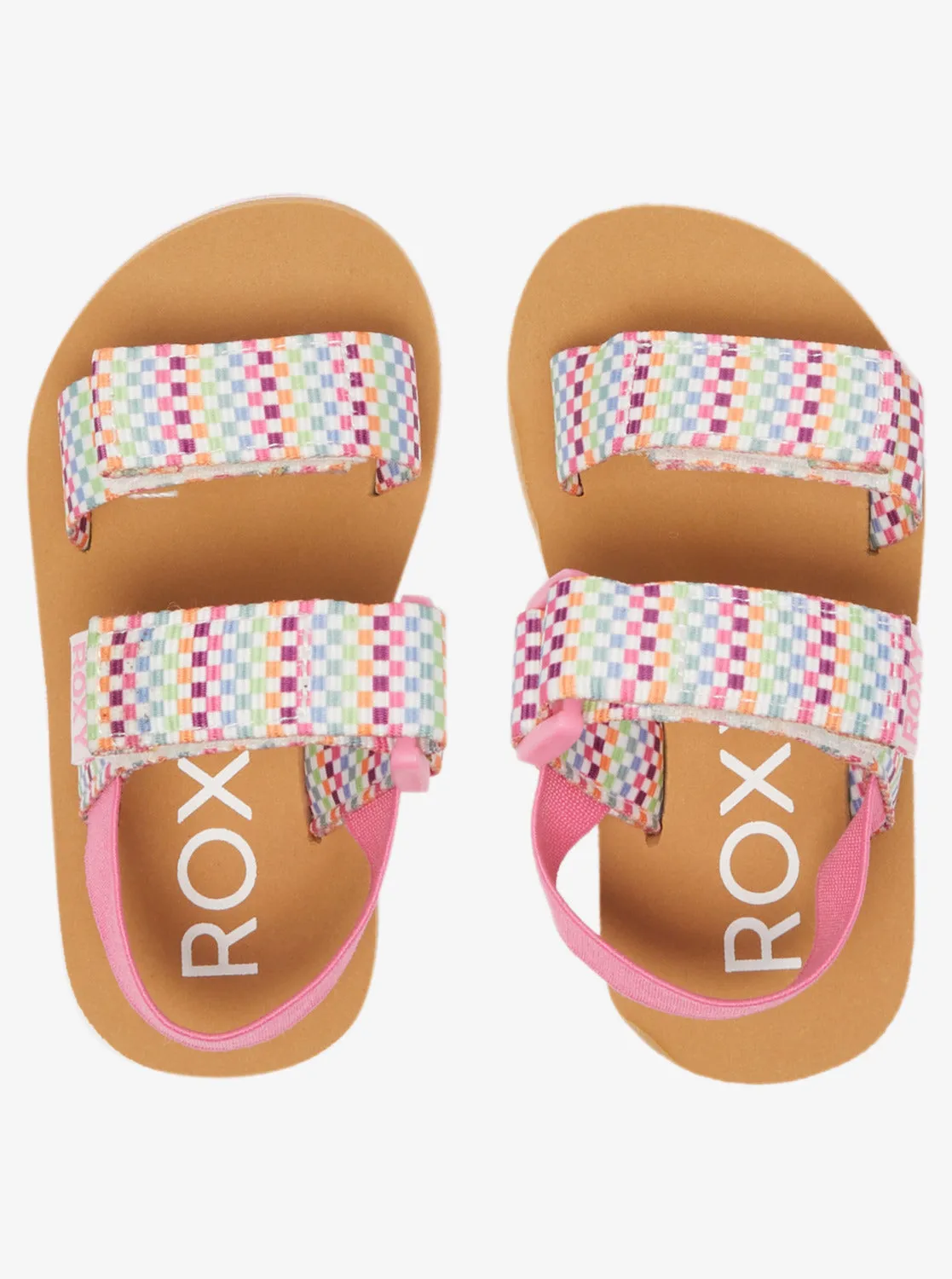 Toddlers Roxy Cage Sandals - White/Print