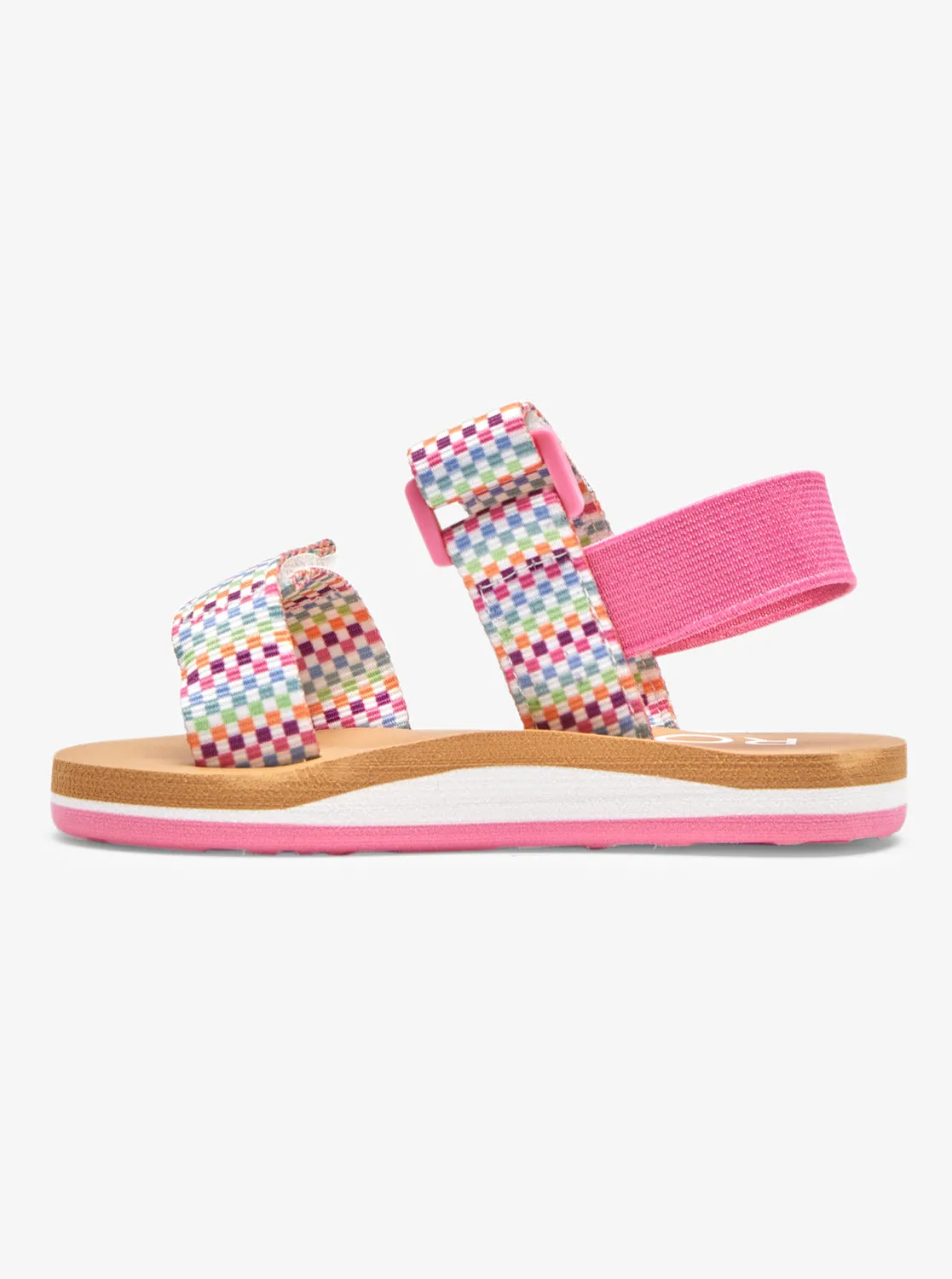 Toddlers Roxy Cage Sandals - White/Print