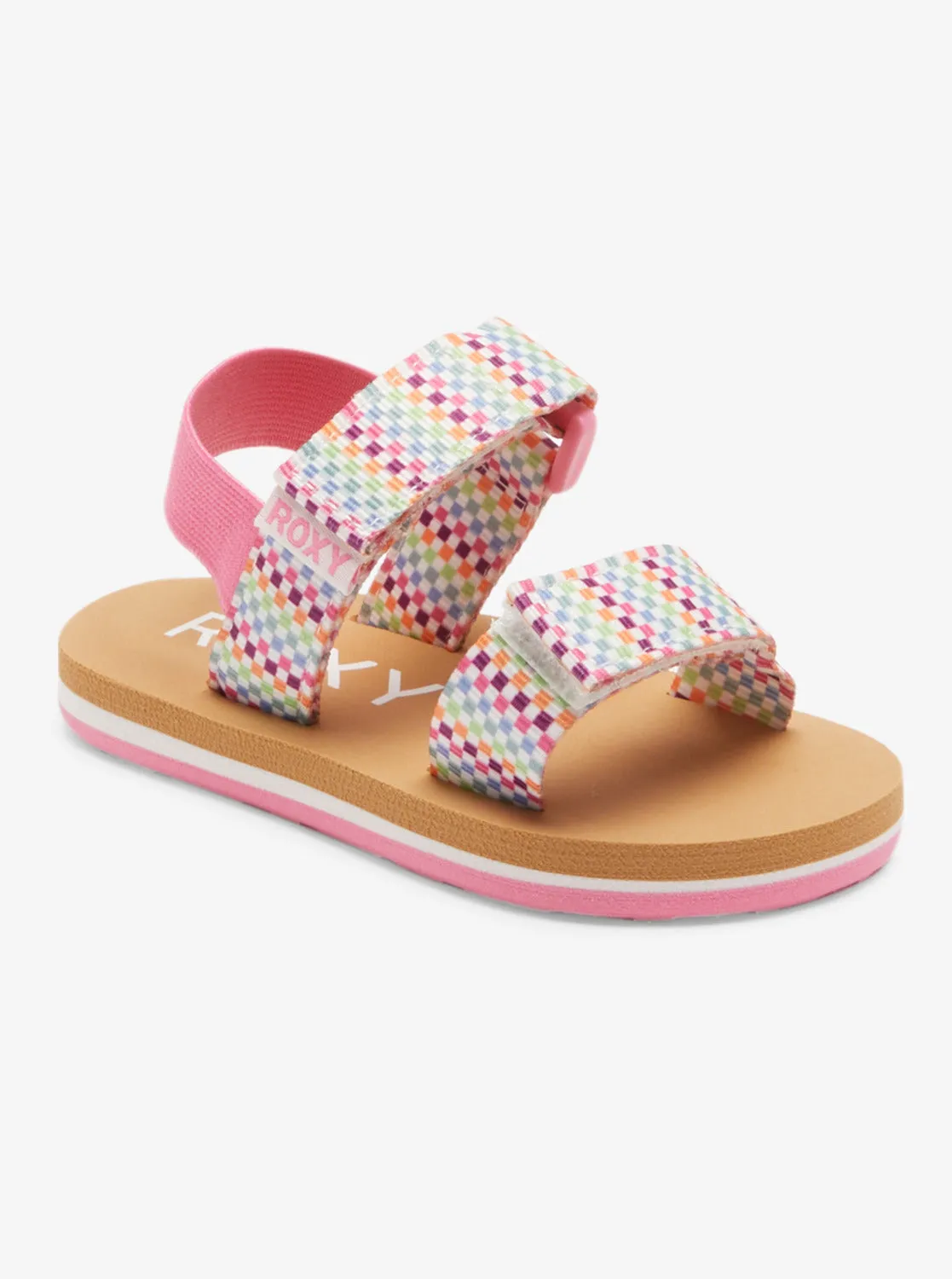 Toddlers Roxy Cage Sandals - White/Print