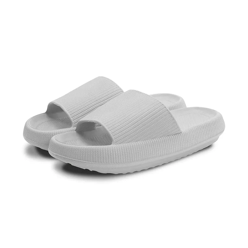 Women's Pillow Slides Grey