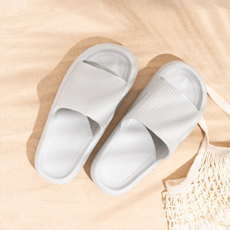 Women's Pillow Slides Grey